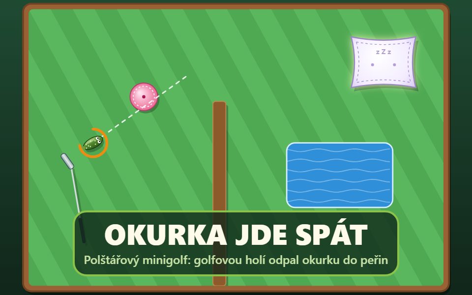 Okurka jde spát